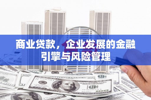 神农架商业贷款，企业发展的金融引擎与风险管理