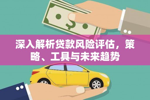 神农架深入解析贷款风险评估，策略、工具与未来趋势