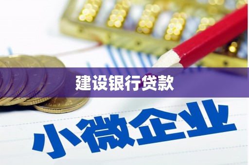 神农架建设银行贷款