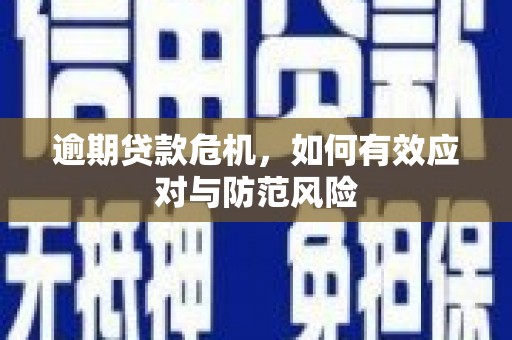 神农架逾期贷款危机，如何有效应对与防范风险