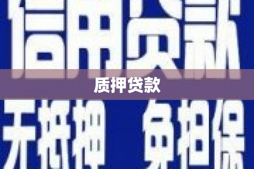 神农架质押贷款