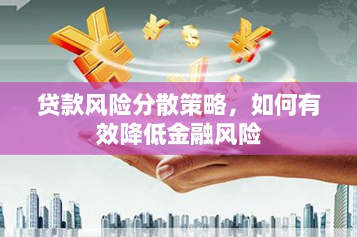 神农架贷款风险分散策略，如何有效降低金融风险