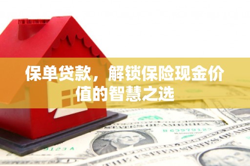 神农架保单贷款，解锁保险现金价值的智慧之选