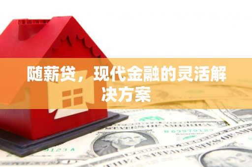 神农架随薪贷，现代金融的灵活解决方案