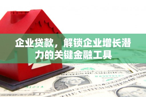 神农架企业贷款，解锁企业增长潜力的关键金融工具