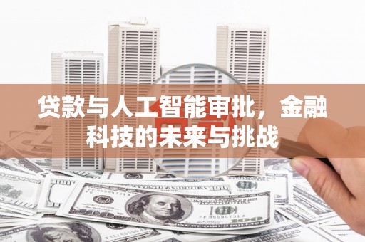 神农架贷款与人工智能审批，金融科技的未来与挑战