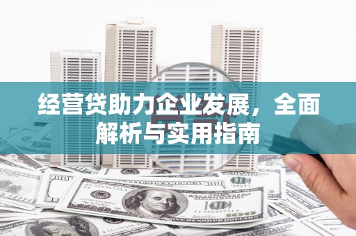 神农架经营贷助力企业发展，全面解析与实用指南