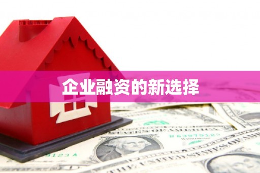 神农架企业融资的新选择