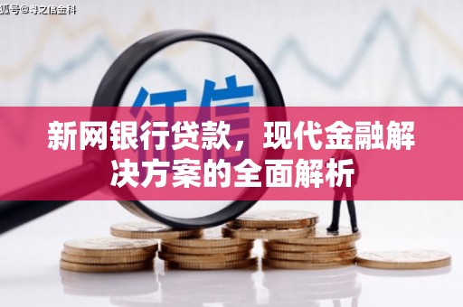 神农架新网银行贷款，现代金融解决方案的全面解析