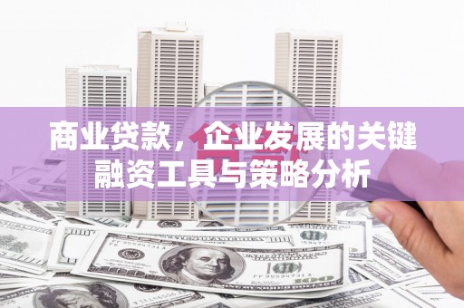 神农架商业贷款，企业发展的关键融资工具与策略分析