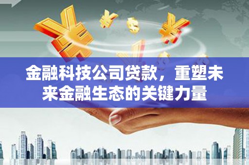 神农架金融科技公司贷款，重塑未来金融生态的关键力量