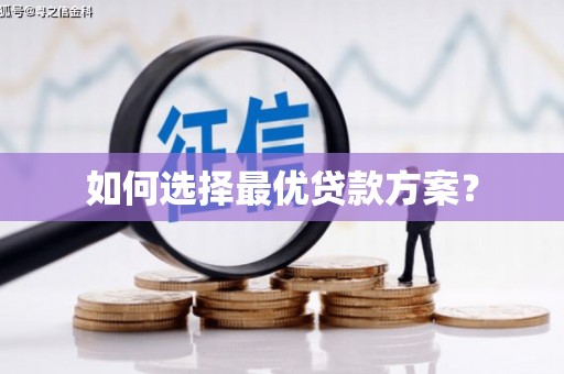 神农架如何选择最优贷款方案？