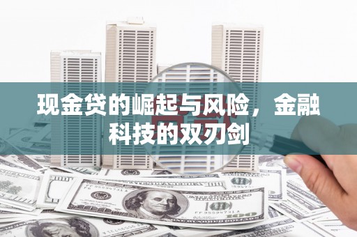 神农架现金贷的崛起与风险，金融科技的双刃剑