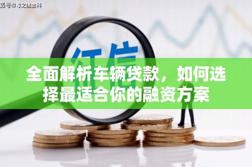 神农架全面解析车辆贷款，如何选择最适合你的融资方案