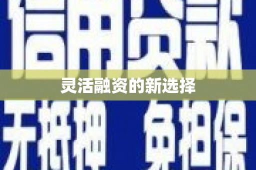 神农架灵活融资的新选择