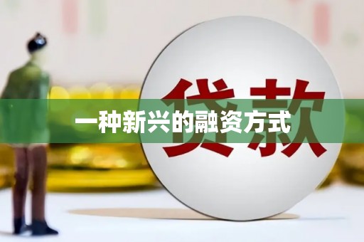 神农架一种新兴的融资方式